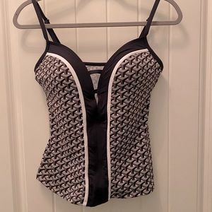 Bleu Rod Beattie Tankini set womens size 10 black
